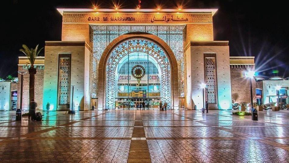 Appartement Nour 5 Marrakech Centre Gueliz Avec Piscine Marrákes Kültér fotó
